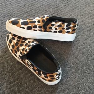 Never worn Celine animal print sneakers
